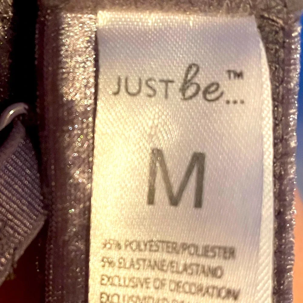 Adorable velour bra made by JUST be… - Picture 3 of 3